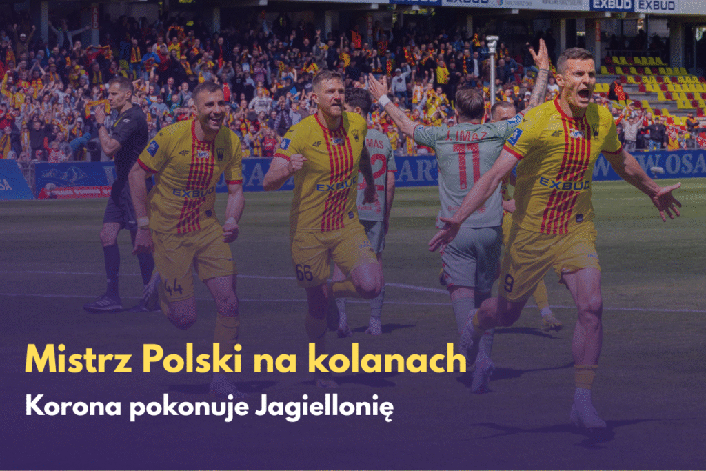 ,,Piłkarski Oktagon” w Kielcach.  Mistrz Polski znokautowany przez Koronę.