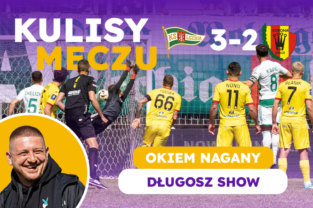 SEZONienko uratowany! Kulisy meczu LECHIA GDAŃSK – KORONA KIELCE okiem Nagany | HajpMedia