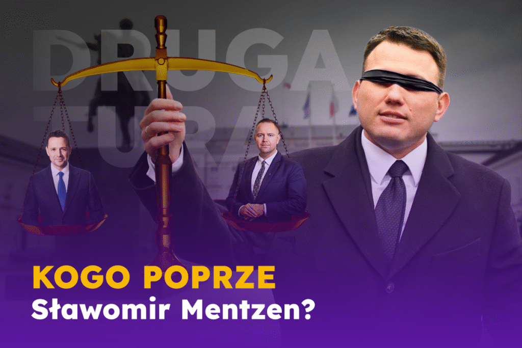 Kogo poprze Mentzen w II turze?