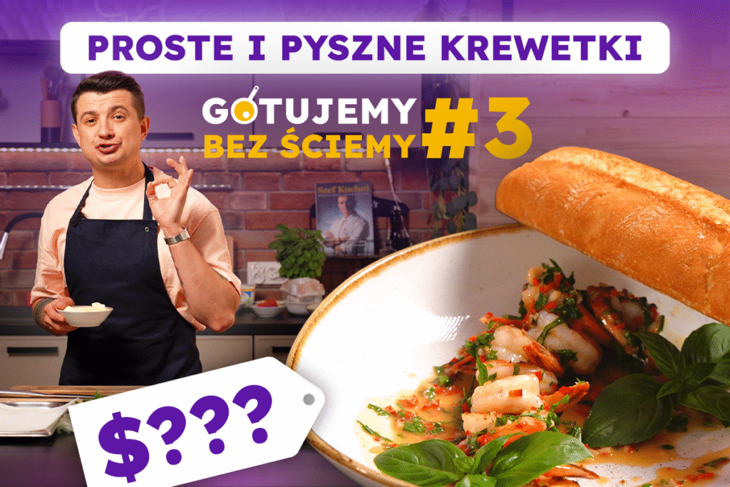 JAK ZROBIĆ NAJLEPSZE KREWETKI Z CHILLI I BIAŁYM WINEM | Gotujemy Bez Ściemy #3