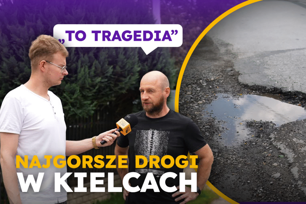 Najgorsze drogi w Kielcach