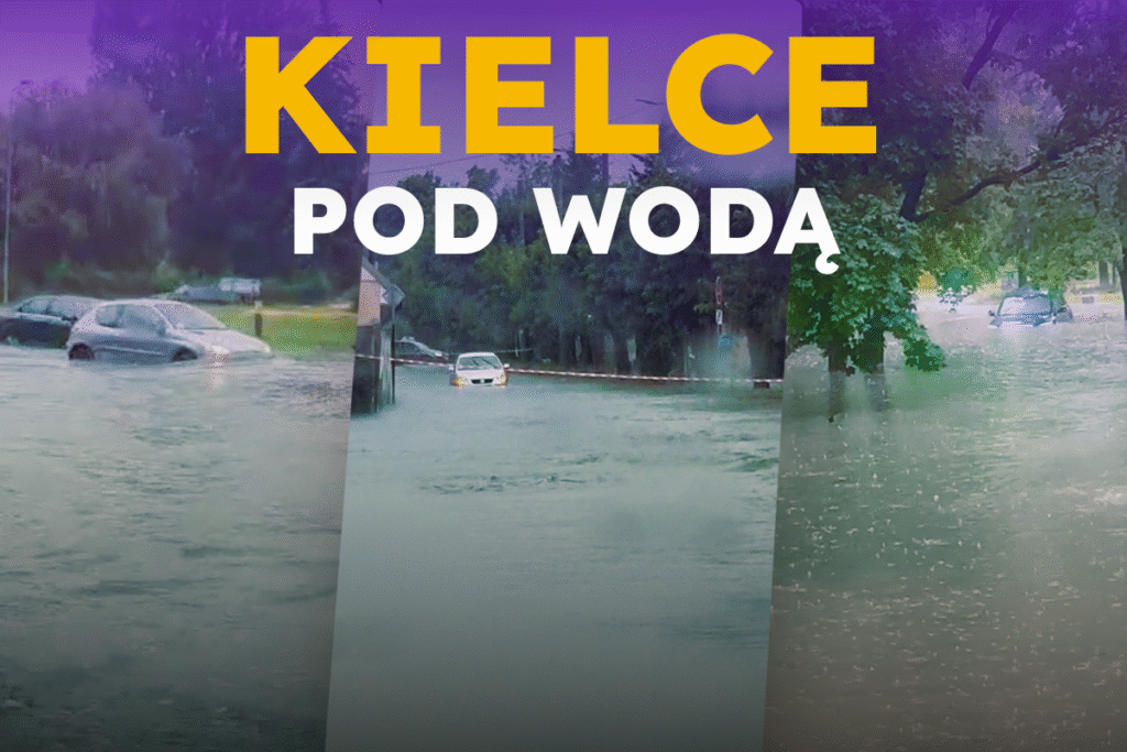 [VIDEO] Kielce pod wodą