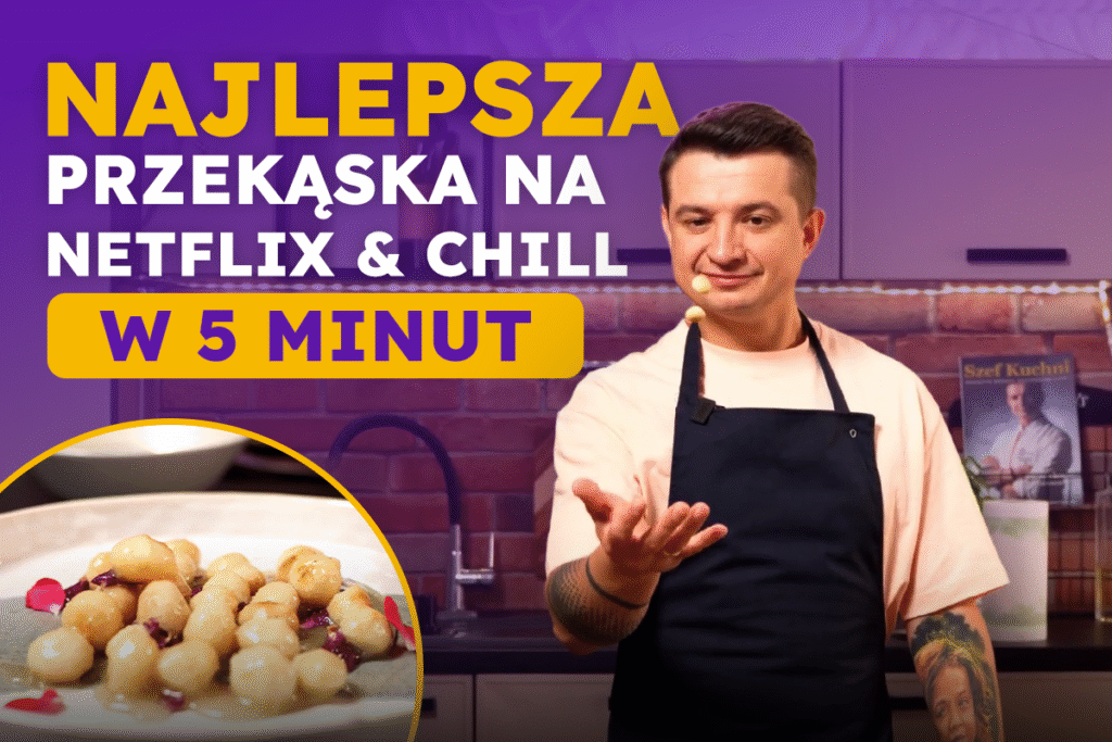 [VIDEO] NAJLEPSZA PRZEKĄSKA NA NETFLIX and CHILL W 5 MINUT ⁉️
