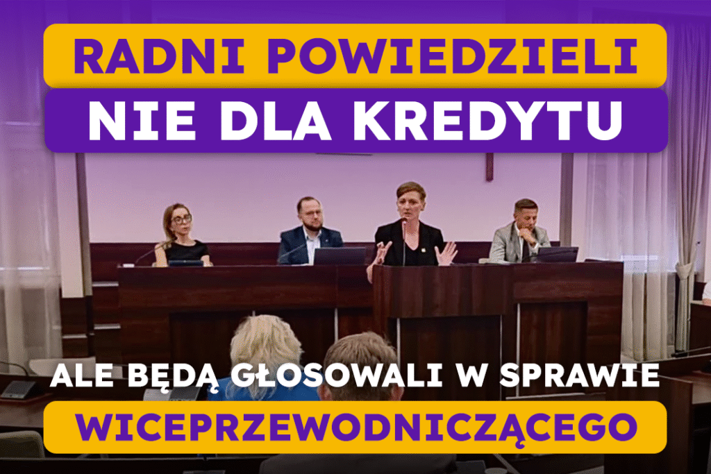Kredytu nie będzie, ale zdecydują o przyszłości wiceprzewodniczącego