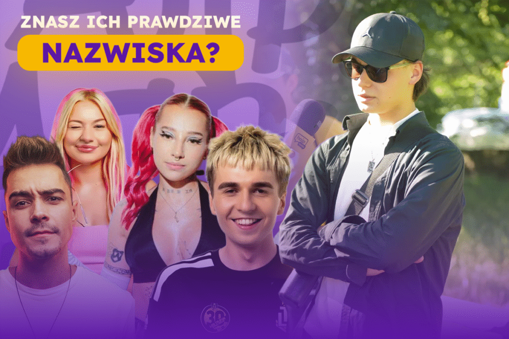[VIDEO] Znasz ich PRAWDZIWE NAZWISKA?