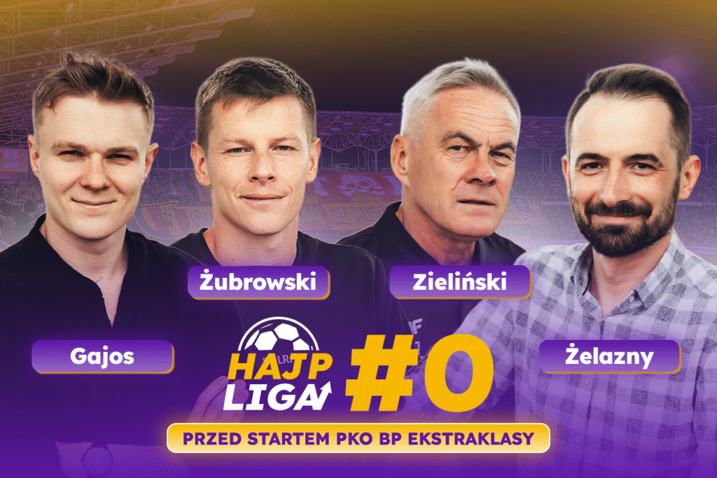 [VIDEO] Żubrowski, Zieliński i Żelazny zapowiadają początek Ekstraklasy  | HajpLiga #0