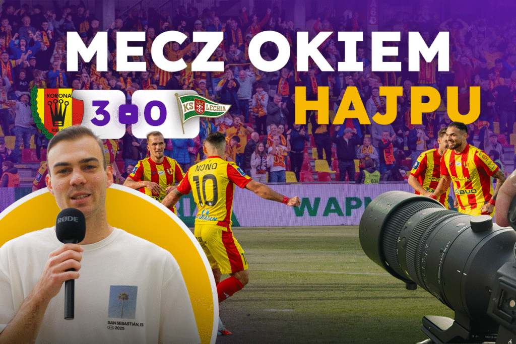 DŁUGOSZ SHOW, KORONA NIEPOKONANA – Kulisy meczu Korona Kielce vs Lechia Gdańsk