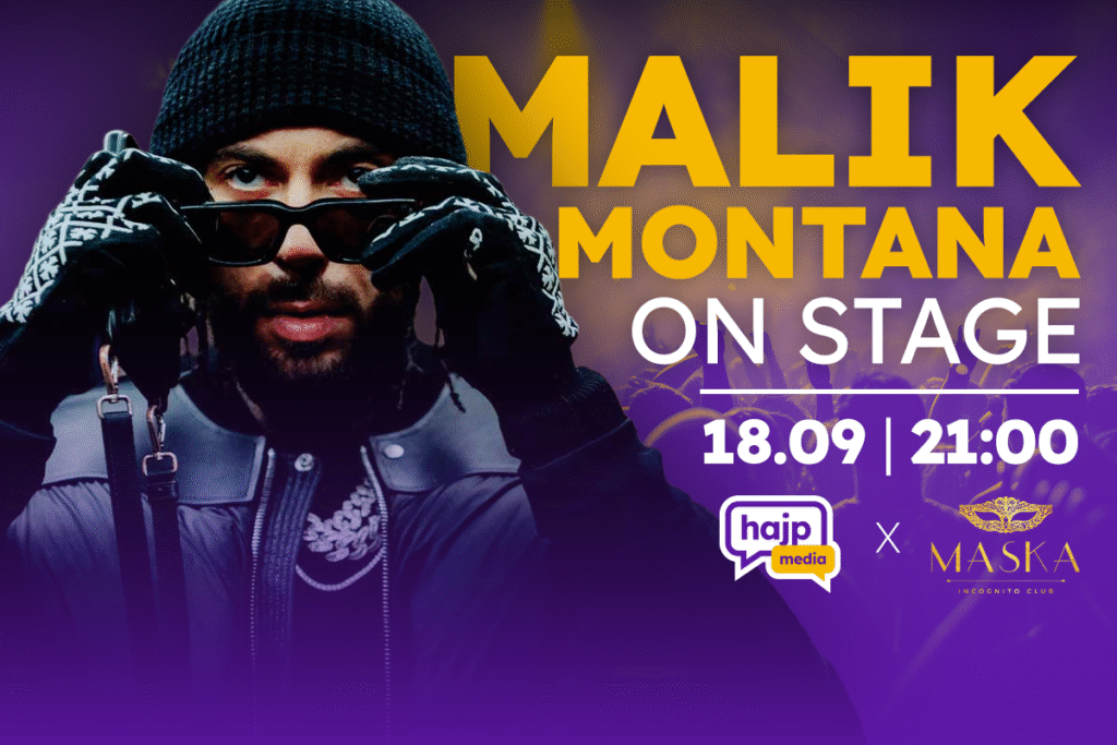 Malik Montana On Stage! Raper wystąpi na scenie klubu Maska w Kielcach