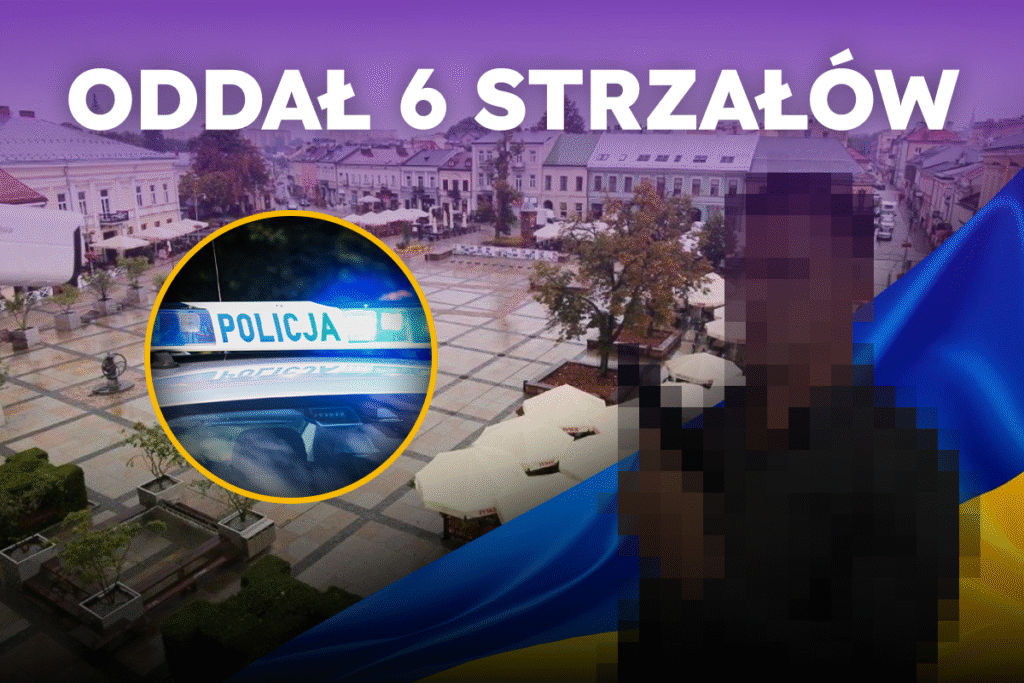 Pijany Ukrainiec strzelał na Rynku