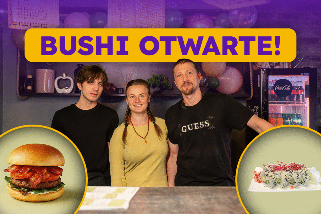 Burger i sushi? Nowa restauracja w Kielcach