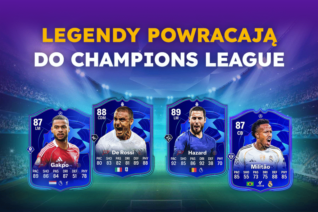 EA FC 26 z potężnym eventem! Road to the Knockouts łączy teraźniejszość z futbolem legend