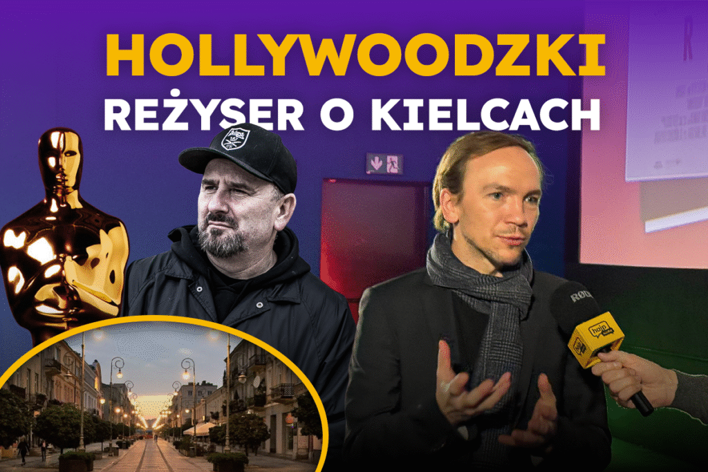 [WIDEO] Jan Komasa w kieleckim Heliosie!