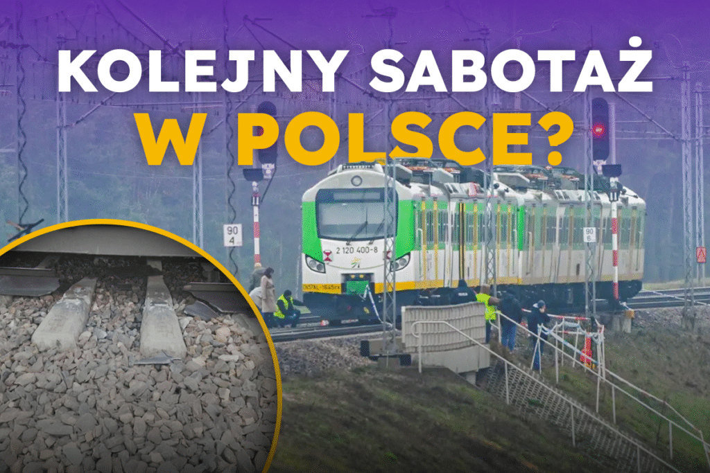 [WIDEO] Sabotaż Kolei pod lupą służb