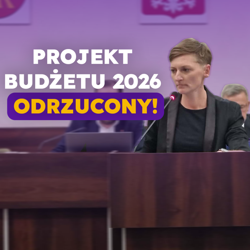 Projekt budżetu na 2026 rok został odrzucony!