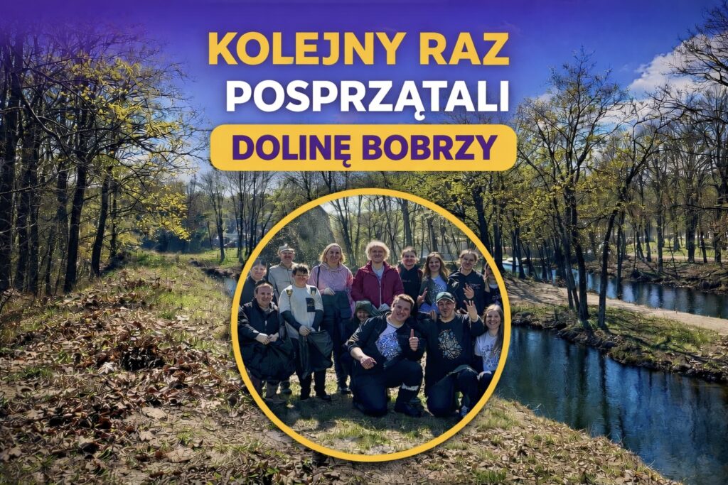 Kolejna akcja sprzątania okolic muru oporowego w Bobrzy